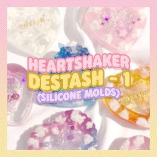 blankslate ♡ HEARTSHAKER DESTASH 1 (Molds) - Sugardeco, Local, and Generic Molds