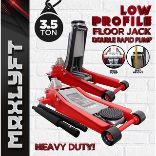 MAXLYFT HEAVY DUTY 3.5 and 2.5 Ton Low Profile Floor Jack ML35TLP ML25TLP