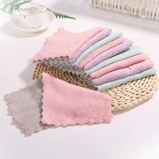 Nonstick Oil Microfiber Coral Fleece Absorbent Kitchen Towel / Hand Towel / Dishcloth / Wipe H*
