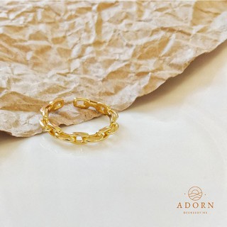 Adorn Kate Gold Dainty Chain Ring