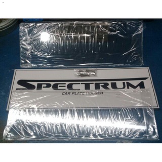 car3mm Thick Pair of Clear License Plate Cover
