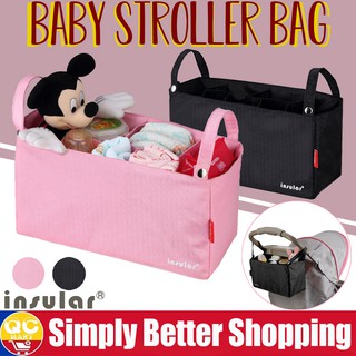 Baby Stroller Bag Hanging Pram Buggy Carriage Kid Cart (1)