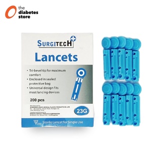 Surgitech Blood Lancets 23G