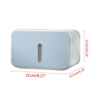 neva* Wall Mounted Toilet Tissue Shelf Holder Waterproof Bathroom Tray Roll Paper Storage Box (2)