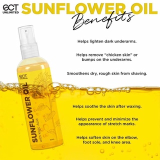 SCT UNLIMITED SUNFLOWER OIL with KOJIC ACID