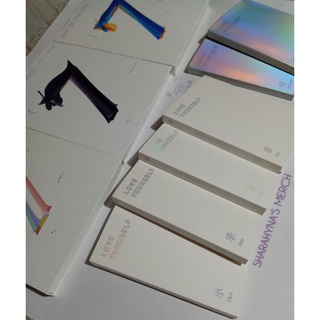 BTS ASSORTED ALBUMS WITH INCLUSIONS (UNSEALED) TEAR ANSWER YOUNG FOREVER MOTS:7
