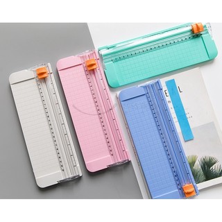 Sliding Mini Portable Paper Cutter with Ruler (1)