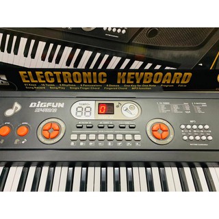 Electronic Keyboard Piano 61 Mini Keys BigFun with Small Microphone and Free Adaptor Bf-730A2 (3)