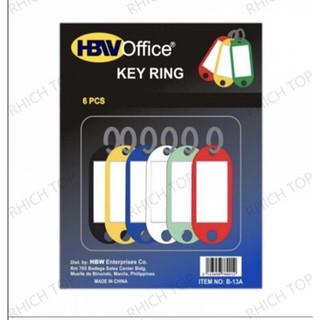 Original HBW Key Ring (6pcs)