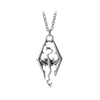 The Elder Scrolls V: Skyrim Dragon Pendant Necklace
