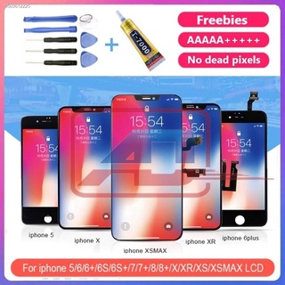 AD iPhone lcd For iPhone 4 4S 5 5S 6 6S 7Plus 6+ 7+ 8 8Plus 4G 5G 6G 7G LCD Display withTouchscreen