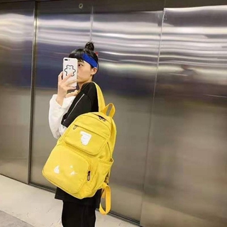 Woman Waterproof Backpack Korean College Student Nylon Laptop Anti-theft Backpacks