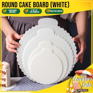 Round Cake Board white 6 | 8 | 12 inches
