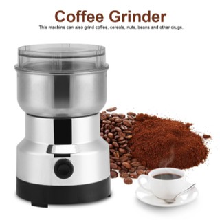 Electric Coffee Machine Bean Grinder Blenders For Home Kitchen Office Stainless Steel 220V Home Use