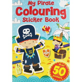 My Pirate Colouring Sticker book