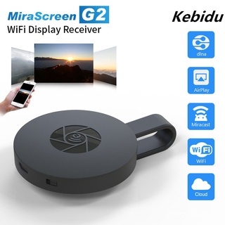 MiraScreen TV Stick Dongle Crome Cast HDMI-compatible WiFi Display Receiver for Google Chromecast 2