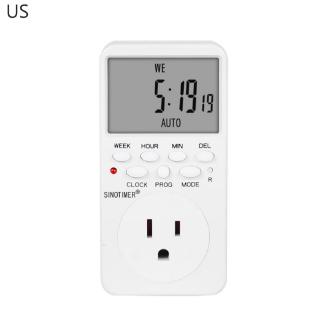 YOUN* US Plug Outlet Digital Timer Socket Relay Switch Control Programmable