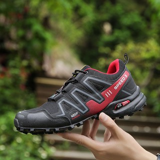Men Hiking Shoes Outdoor Trekking Breathable Sports Shoes (4)