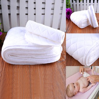【COD&Ready Stock】【Lightweight Style】bfw♥ 10 Pieces Of Baby Cotton Diapers 32*12Cm (1)