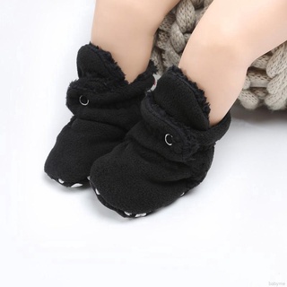 【Jualan spot】 baby boot First Walkers Infant Toddler Baby Moccasins For baby Winter Keep Warm
