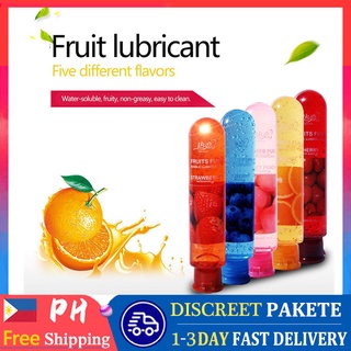 Frdddut 80ML Fruit lubricant condom lube sex for men anal water based gel edible Sex Lube