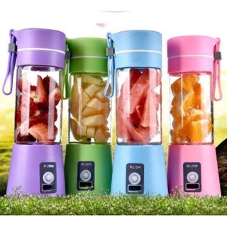 Ready Stock/◇Electric Juice Blender HM-03 Portable Rechargeable Battery Juice Blender 380ml