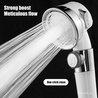 Adjustable Pressurized Shower Head High Pressure Water Saving Showerhead Bathroom Accessories Shower