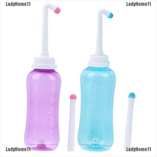 500ml Portable Travel Hand Held Bidet Sprayer Personal Cleaner Hygiene Bottle(LadyHome11)