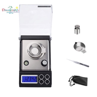 High Precision Pocket Scale 50G/0.001G Lab Analytical Balances Scale
