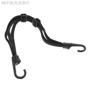 ◄taeyeon Black Motorcycle Flexible Helmet Luggage Elastic Rope Strap