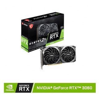 MSI NVIDIA® GeForce RTX™ 3060 Ventus 2X 12G OC 12GB GDDR6 192-bit LHR Graphic Card