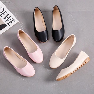 ▤❁Flat single shoes women s 2021 spring and autumn new shallow mouth soft bottom round toe non-slip