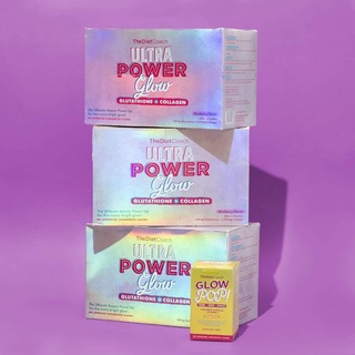 The Diet Coach Ultra Power Glow (Buy 3 Boxes Get 1 Free Glow Pop) with FREEBIES ❤️