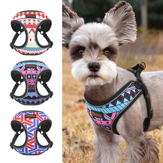 Soft Mesh Dog Harness for Small Medium Dogs Reflective Dog Cat Safety Vest Jacket XS-L