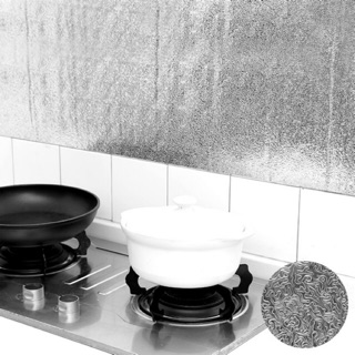 Special offer aluminum foil wallpaper kitchen self-adhesive waterproof and oil-proof stove sticker (1)