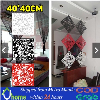 【Ready Stock】Curtain hanging screen plastic living room partition curtain panel partition wall