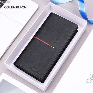 The first layer of leather long wallet, men s leather, multi-card slot, long men s wallet, youth fas (1)
