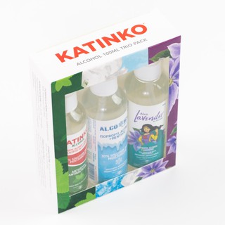 Katinko Alcohol Trio Pack 100ml (2)