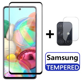 9D Tempered Glass Camera lens Film Samsung Galaxy A71 A51 A01 M11A20S A10S A70 A30 A20 A10 A50 A30S A20S A7 2018 A21S A11 Glass
