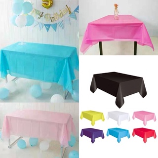 Waterproof Plastic Table Cover / Table Cloth Birthday Party needs Decoration home