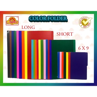 Colored folder mini (6x9) /SHORT/LONG (Sold by 10 pcs.)