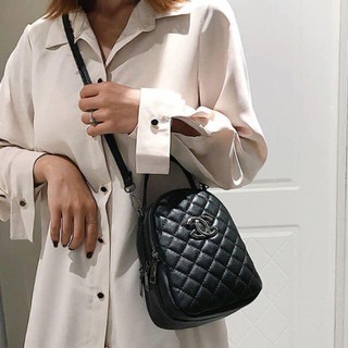 2020 korean new sling bag handbag multi-zip