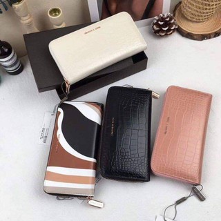CHARLES & KEITH CROC EFFECT LONG WALLET