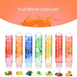80ml Fruit Flavor Sex Lubricant Orgasm Body Massage Oil Lube Anal Water Based Lubricants Sex Oil for (3)