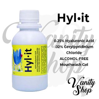 Hyl it Mouthwash Alcohol-free with Hyaluronic Acid & Cetylpyridinium Chloride 180 mL
