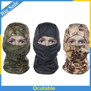 motor cover☾✿New Motorcycle Neck Cover Winter Ski Bike Cycling Face Mask Cap Tactical