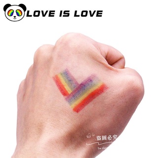 Loveislove Colorful Rainbow Body Painting Pen Pigment Bar Face Face Body