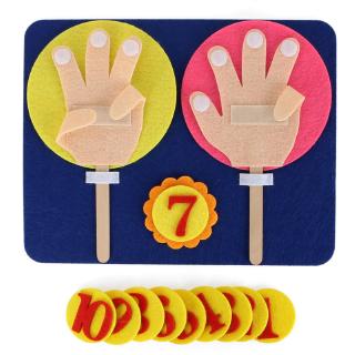 Kids Kindergarten Activity Learning Textbook Teacher Classroom Teaching Manual Materials Montessori Educational Finger Math Toys