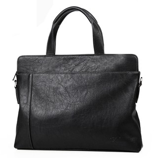 ♕✽Kangaroo Luxury Brand Men Casual Briefcase Business Shoulder Bag Leather Messenger Bag Male Laptop