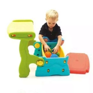 3in1 Multifunctional Table baby table & bench & storage Children's dining chair multi-funct (3)